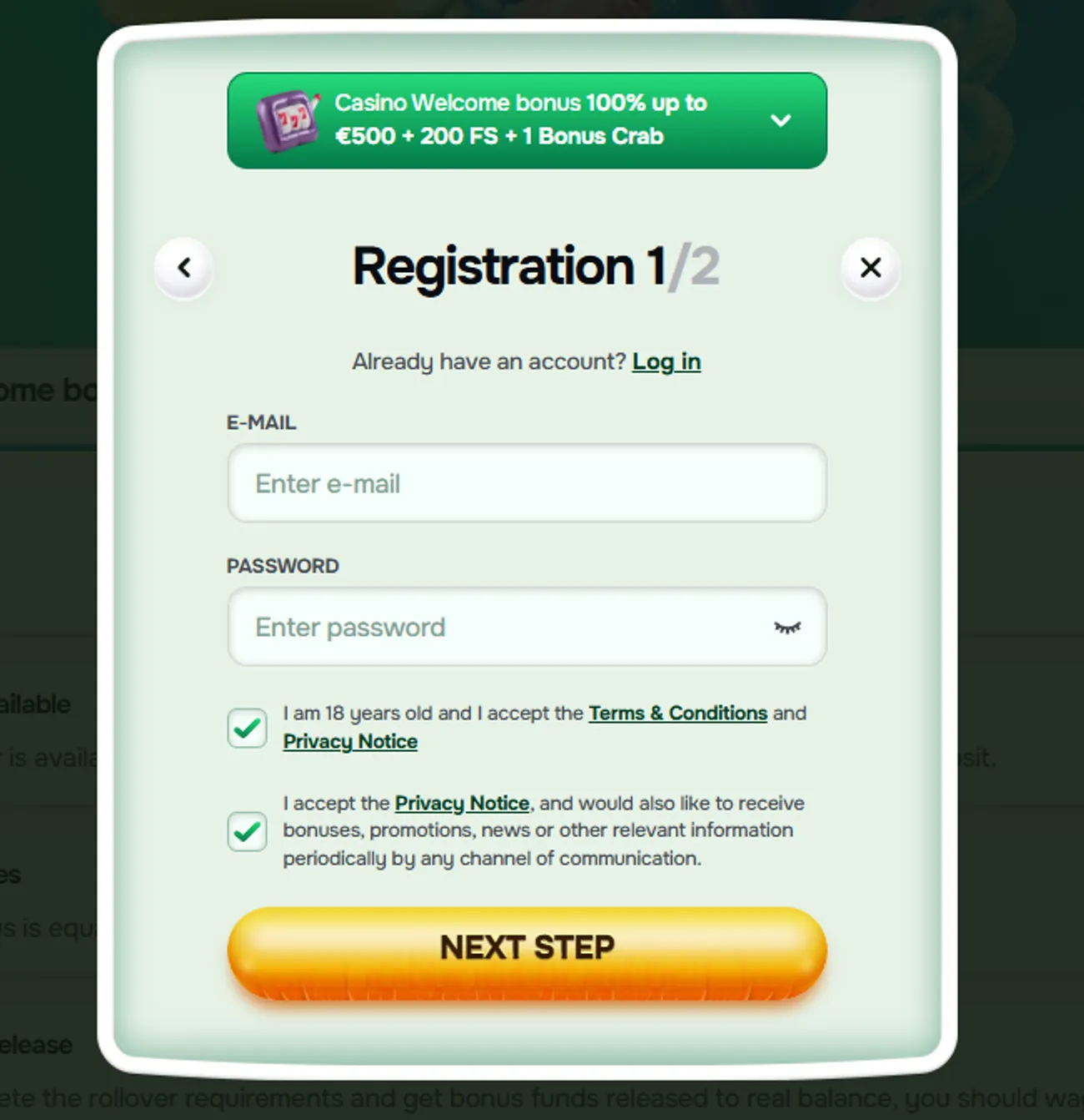 22bet bonus